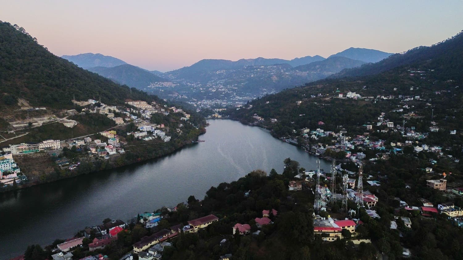 Bhimtal Lake & the Island